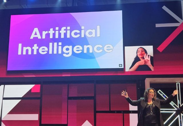 Amy Webb falou sobre como a inteligência artificial vai impactar a economia e a sociedade de forma profunda | Cido Coelho/SBT News