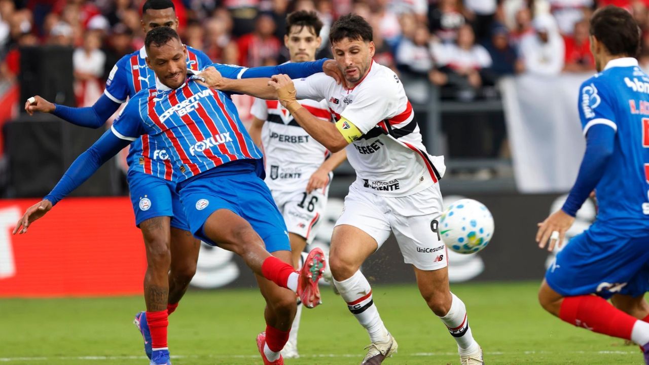 Bahia x São Paulo: onde assistir ao vivo e horário