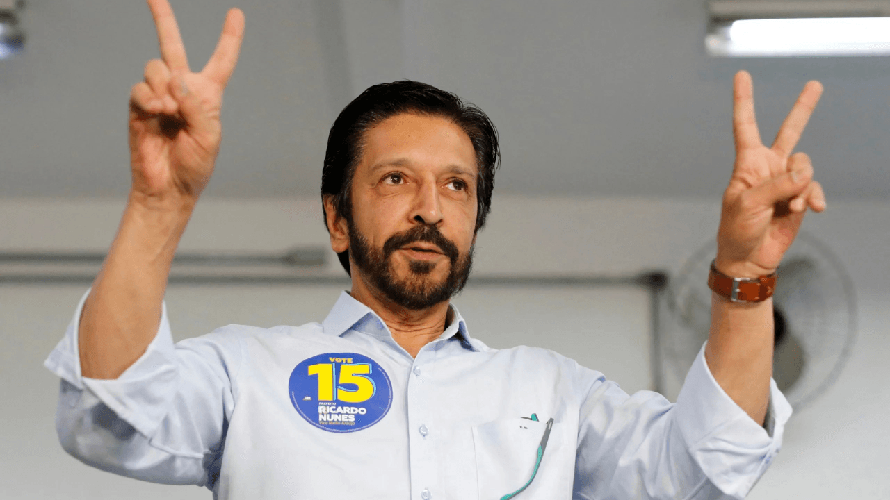 Ricardo Nunes , prefeito de SP - Reprodução/RedesSociais