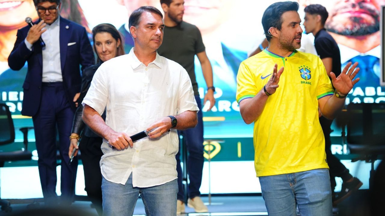 Marçal fica fora de preparação de Flávio para debate Marçal fica fora de preparação de Flávio para debate