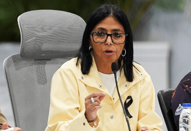 Presidente interina da Venezuela, Delcy Rodríguez | Foto: Marian Carrasquero/Reuters - 02.07.2026