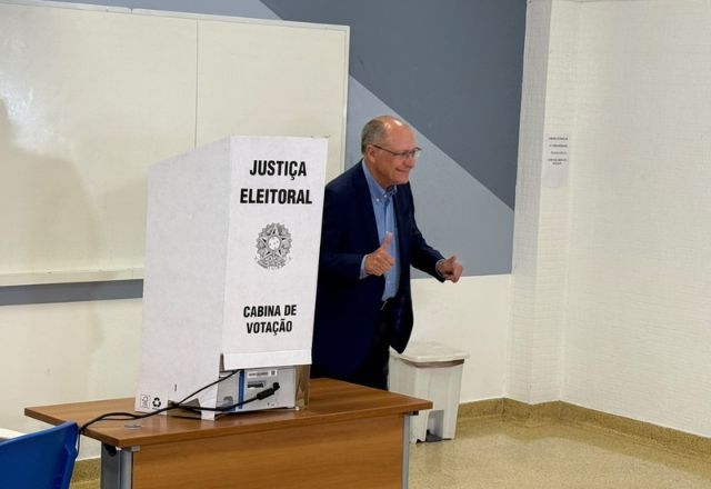 “Estamos muito confiantes”, afirma Alckmin