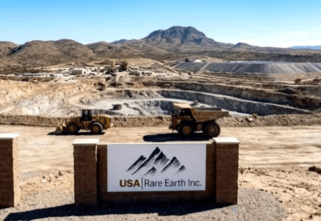 USA Rare Earth: apoio bilionário do governo Trump | Divulgação