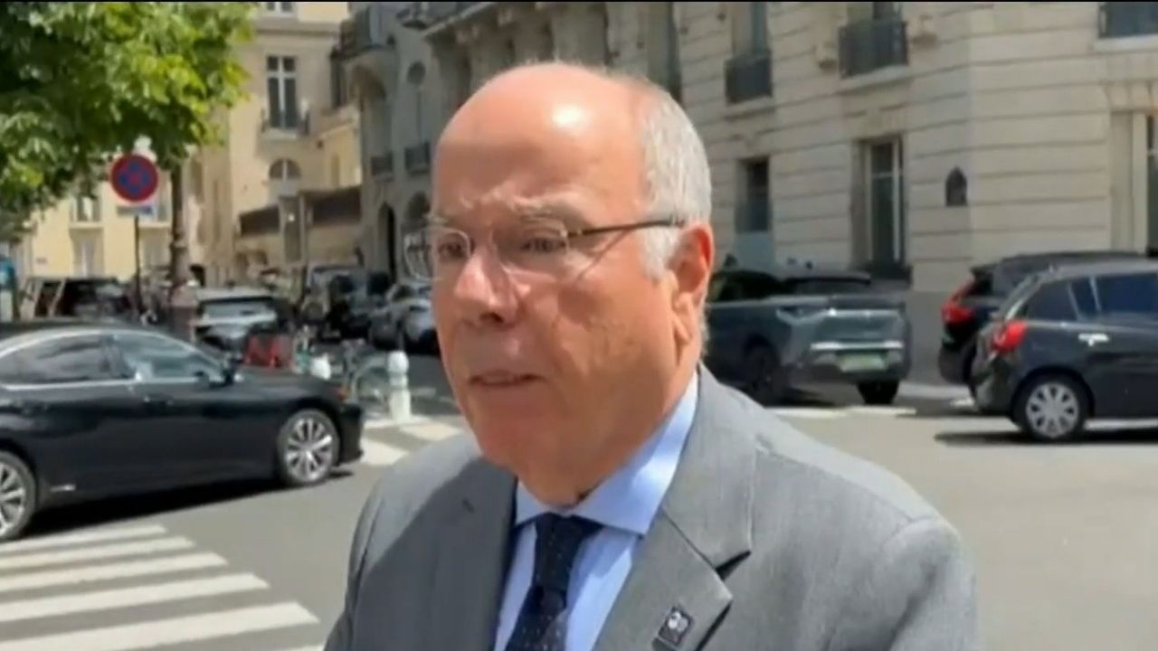 O chanceler Mauro Vieira em entrevista a jornalistas | SBT News