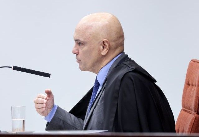 Ministro Alexandre de Moraes em julgamento do núcleo 3 da tentativa de golpe | Divulgação/Rosinei Coutinho/STF