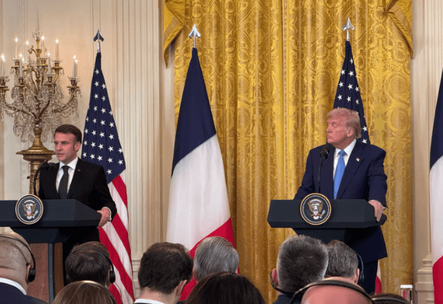 Macron e Trump discutem a guerra na Ucrânia | Patrícia Vasconcellos 