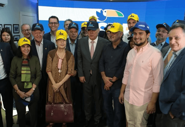 Convenção do PSDB que aprovou incorporação com o Podemos foi realizada nesta quinta-feira (5) | Reprodução/Redes sociais