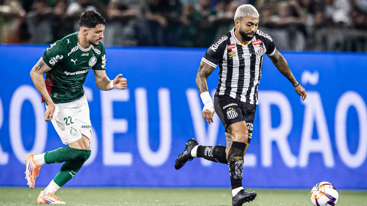 Santos x Palmeiras: onde assistir ao vivo e horário