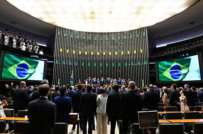 Plenário do Senado na abertura dos trabalhos em 2026 | Divulgação/Marcos Oliveira/Agência Senado