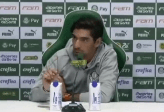Treinador do Palmeiras Abel Ferreira | Reprodução 