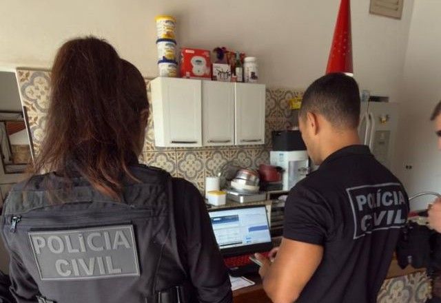 Três investigados foram localizados em uma casa de alto padrão | Divulgação/PCDF