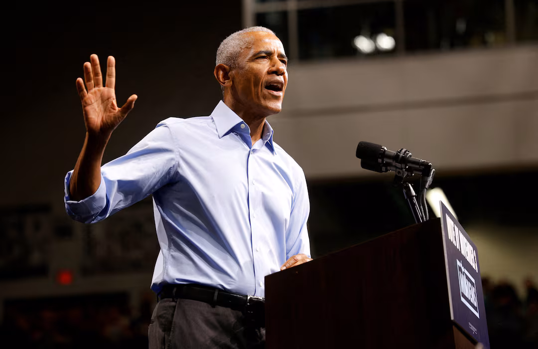 Obama ironiza Trump após piada sobre a Casa Branca Obama ironiza Trump após piada sobre a Casa Branca