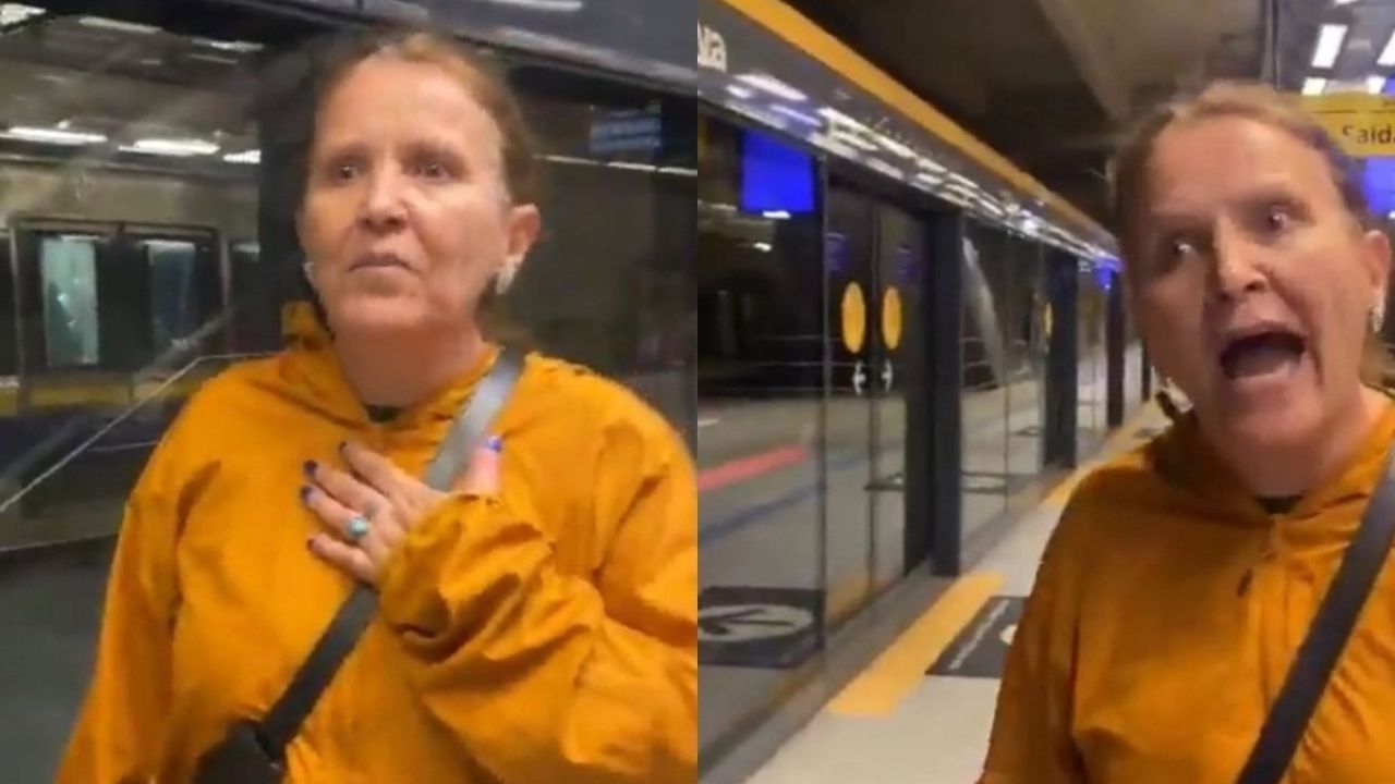 VÍDEO: Mulher é filmada em ataque racista no Metrô de SP