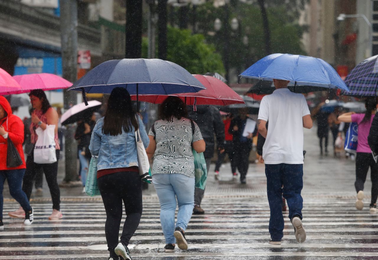 Registro de chuva | Paulo Pinto/Agência Brasil