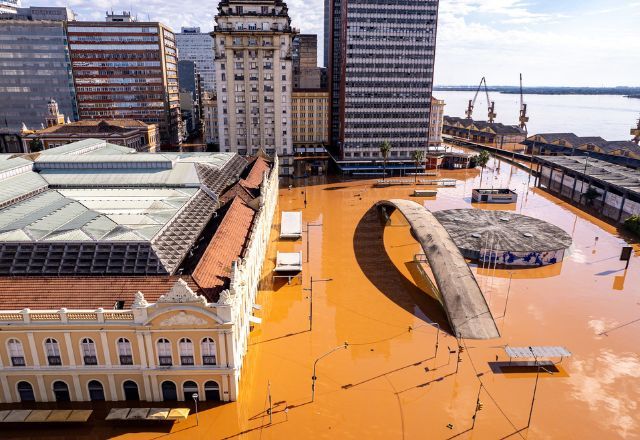 Chuva no Rio Grande do Sul | Gustavo Mansur/Palácio Piratini