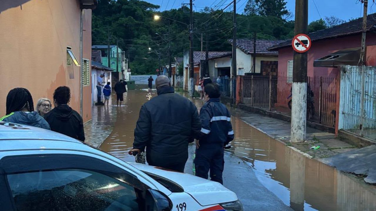 Temporais deixam desabrigados e provocam estragos em SP | Reprodução Defesa Civil