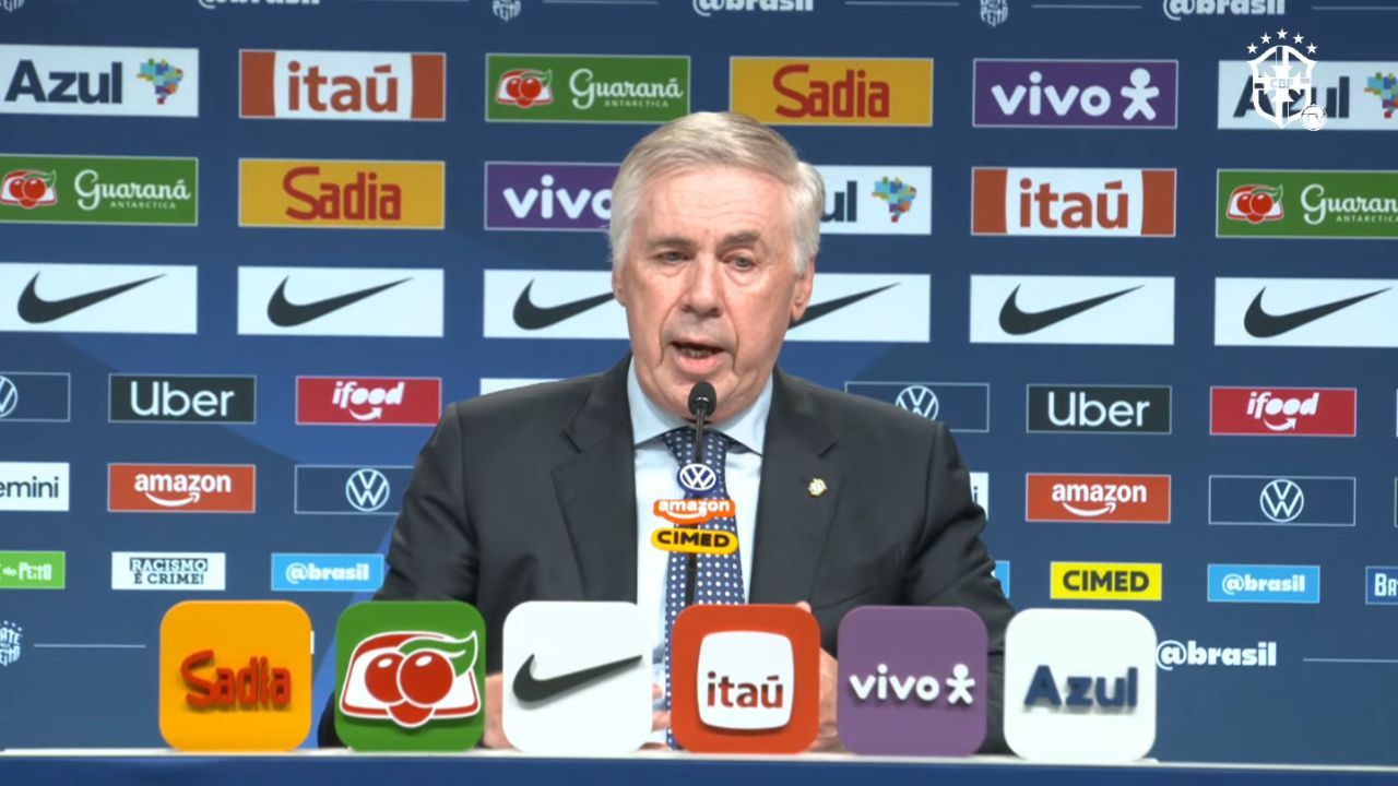 Ancelotti convoca seleção com cinco novidades para amistosos