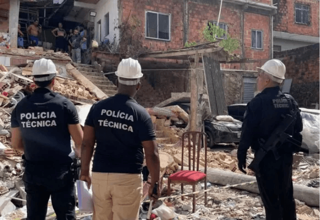 Prédio em reforma desabou e deixou três mortos em Salvador | Divulgação