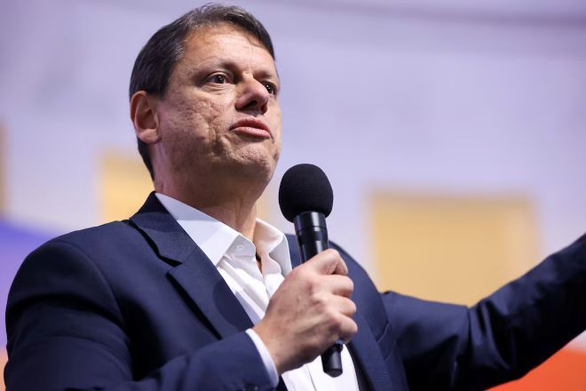 O governador de São Paulo e candidato à reeleição, Tarcísio de Freitas | Foto: Paulo Guereta/Governo de SP