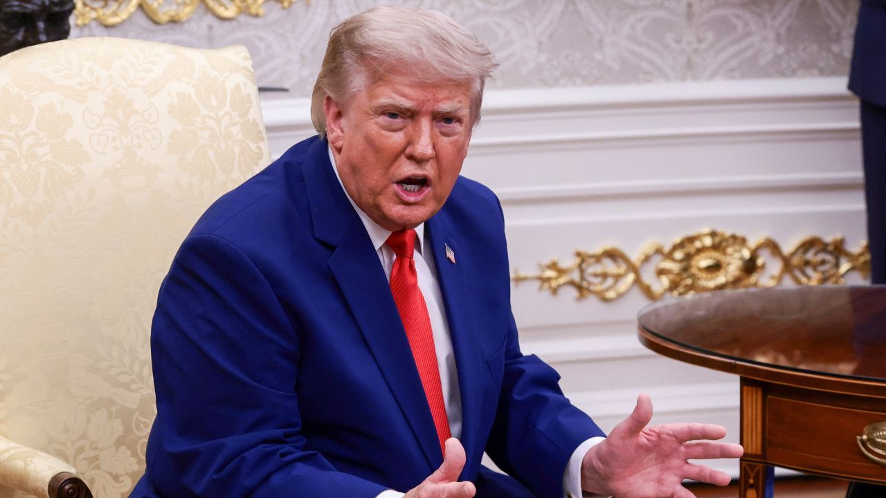 Presidente dos EUA, Donald Trump, na Casa Branca. | REUTERS/Evelyn Hockstein